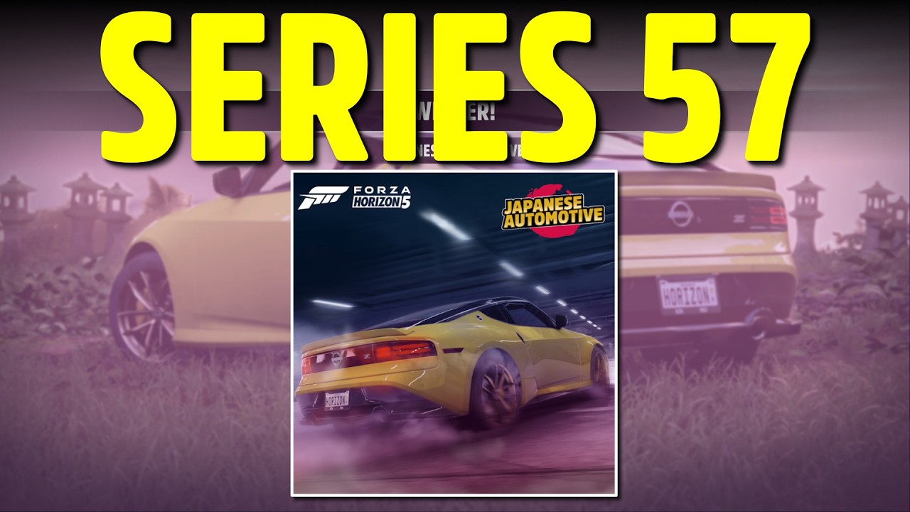 Предварительный просмотр и награды плейлиста «57 японских автомобилей» в Forza Horizon 5.