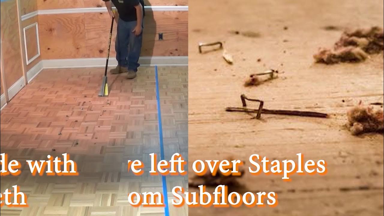 Staple Popper, the Right Tool for Removing Carpet Staples YouTube