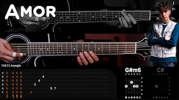 AMOR - Dannylux, Alta Elegancia (REQUINTO 1 y 2) DEMO Tutorial Con TABS | CHORDS