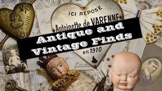 Antique and Vintage Haul, Plus Rare Doll Share