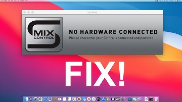 Focusrite Saffire "No Hardware Connected" Fix
