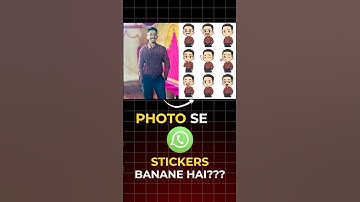 How to Make WhatsApp Stickers from Your Photo in Seconds Using ChatGPT | ChatGPT Prompts #shorts #ai