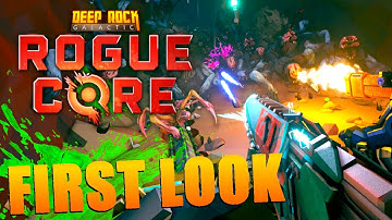 Deep Rock Galactic: Rogue Core - Gameplay