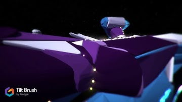 Tilt Brush - Space ship by Devin Dhillon