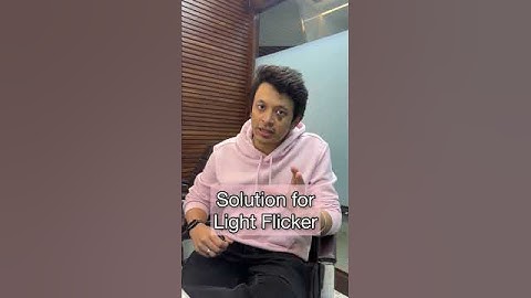 🌟 No more Light Flickering in your videos 🌟 #iphone #video #camera #tech