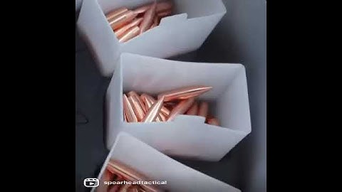 Making some CNC bullets