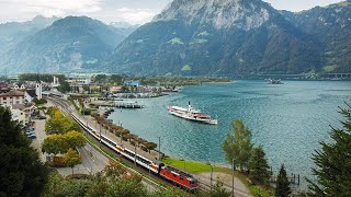 Traumhafte Bahnstrecken der Schweiz - Im Gotthard Panorama Express vom Vierwaldstätte