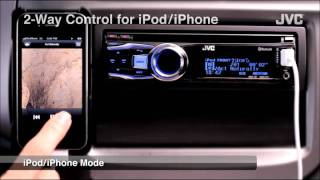 JVC 2-Way Control for iPod & iPhone on CD Receiver