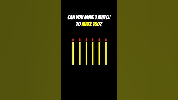 Improve IQ  - Matchstick Puzzle with answer - Only 2% Solve This Genius Riddle!