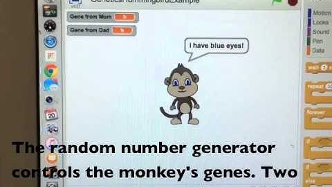 Simple Genetics Simulation