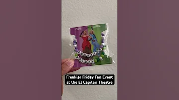 Freakier Friday Fan Event At The El Capitan Theatre Hollywood 