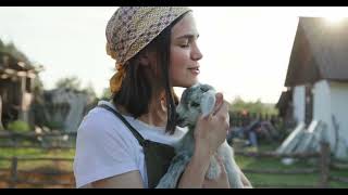 joyful girl caring for small farm animal in rural setting smiling woman by TMA WORLD No views 1 month ago 13 seconds