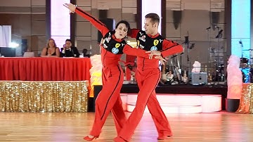 Olga Morozova & Evgenii Grinin Quickstep/Foxtrot Show Dance at 2025 FADS Pennsylvania Summer Games