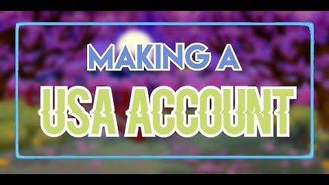 Making a usa account on msp! (first video)