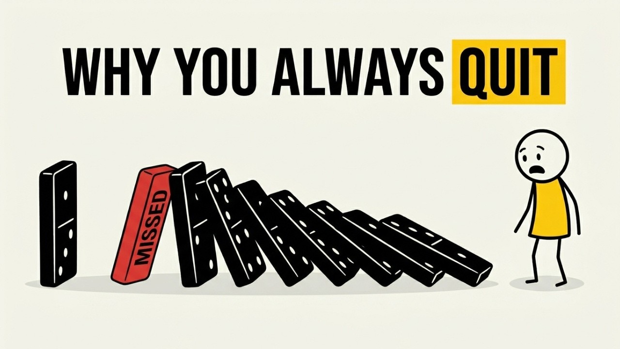 The Real Reason You Can't Stay Consistent (Even When You Try)