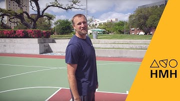 Exponential Decay of a Basketball