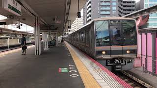 【JR西日本】207系による回送奈良駅発車