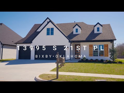 13995 S 21st Pl, Bixby, OK home video tour