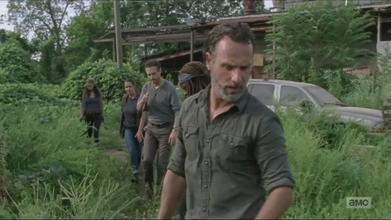 The Walking Dead - Ending Scene, Season 7 Episode 9 HD - YouTube