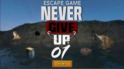 How To Play Escape Game Never Give Up 1 WalkThrough - FirstEscapeGames
