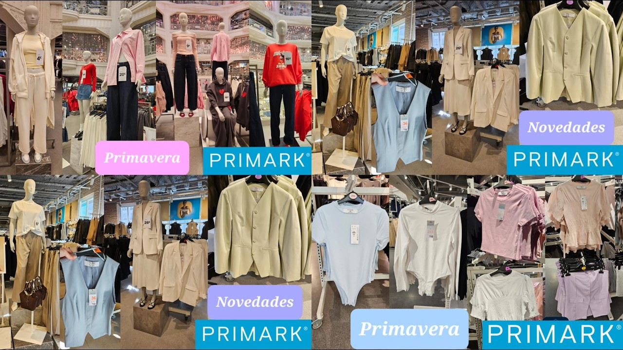 Primark Nueva Temporada Primavera RESUMEN Outfits Completos Tendencias Ropa Nueva Moda Low Cost 2026