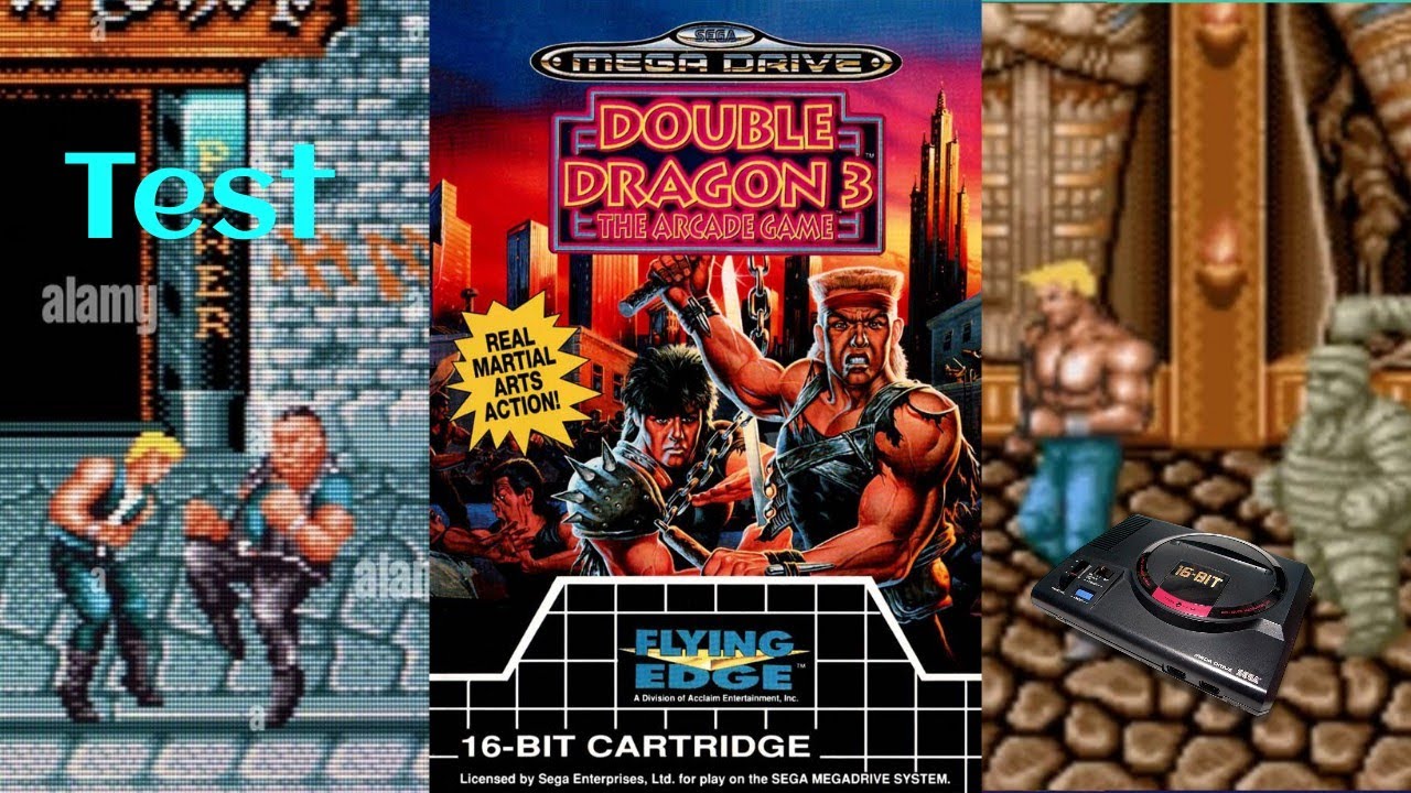 Double Dragon 3 Sur Mega Drive / Genesis - Version PAL - Bon état