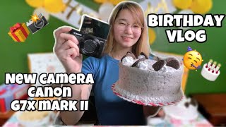 New camera! CANON G7x Mark II 📸 + Birthday Vlog 🥳 | #dayswithKim