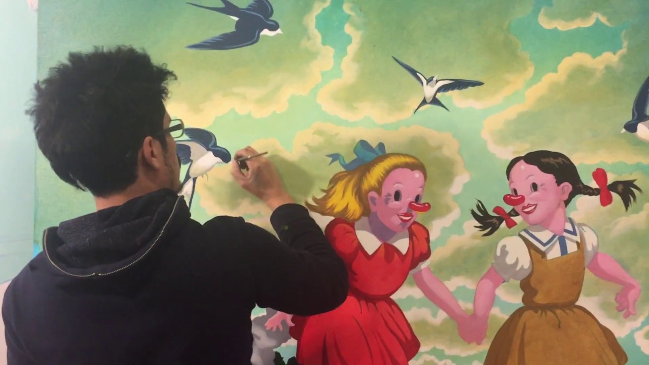 Work In Progress: Victor Castillo Puts The Finishing Touches On Let's Get Out Of Here