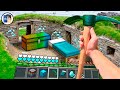 Minecraft in Real Life POV - UNDERGROUND BASE In Realistic Minecraft EN LA VIDA REAL 創世神第一人稱真人版