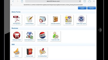 frevvo Mobile Web Forms