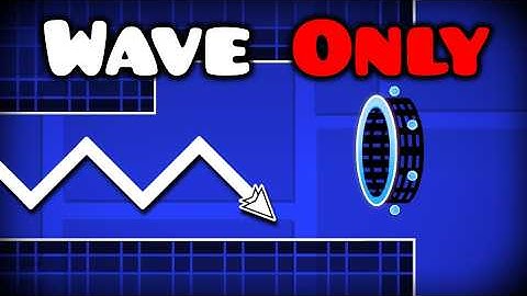 Can You BEAT Geometry Dash as a WAVE?
