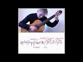 Fugue on a theme of greensleeves for solo guitar by dan jones