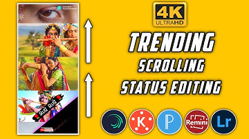 Photo Scrolling FullScreen HD Status Video Editing | Alight Motion Hindi Tutorial | HK Monitor
