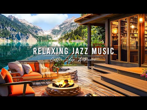 Jazz Relaxing Music & Cozy Coffee Shop Ambience ☕Smooth Jazz Instrumental Music for Work,Study,Focus