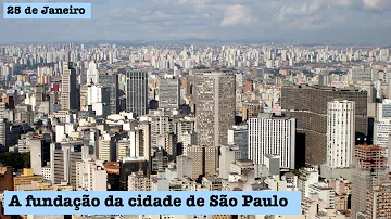 Qual foi a primeira cidade fundada no Estado de São Paulo?