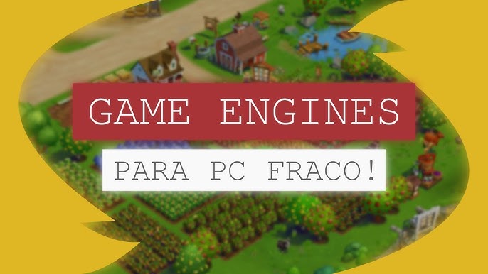 4 melhores GAME ENGINES 2D GRATUITAS!! 