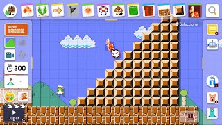 SUPER MARIO MAKER 2 / Editor de niveles de Nintendo Switch | Retro level Luigi