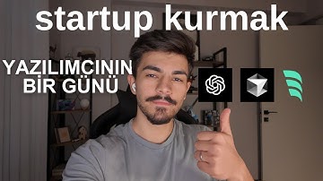 Startup Kurarken Bir Günüm - Yapay Zeka ile Kod Yazmak (Cursor, Windsurf)