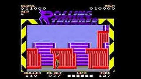 Rolling Thunder - Amstrad CPC (Speedrun 1 of 2)