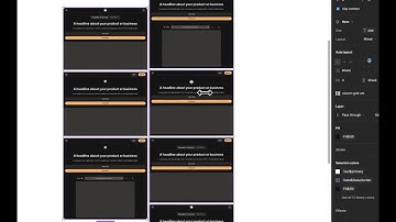 Responsive Web Hero Layouts in Figma #uikit #designsystems