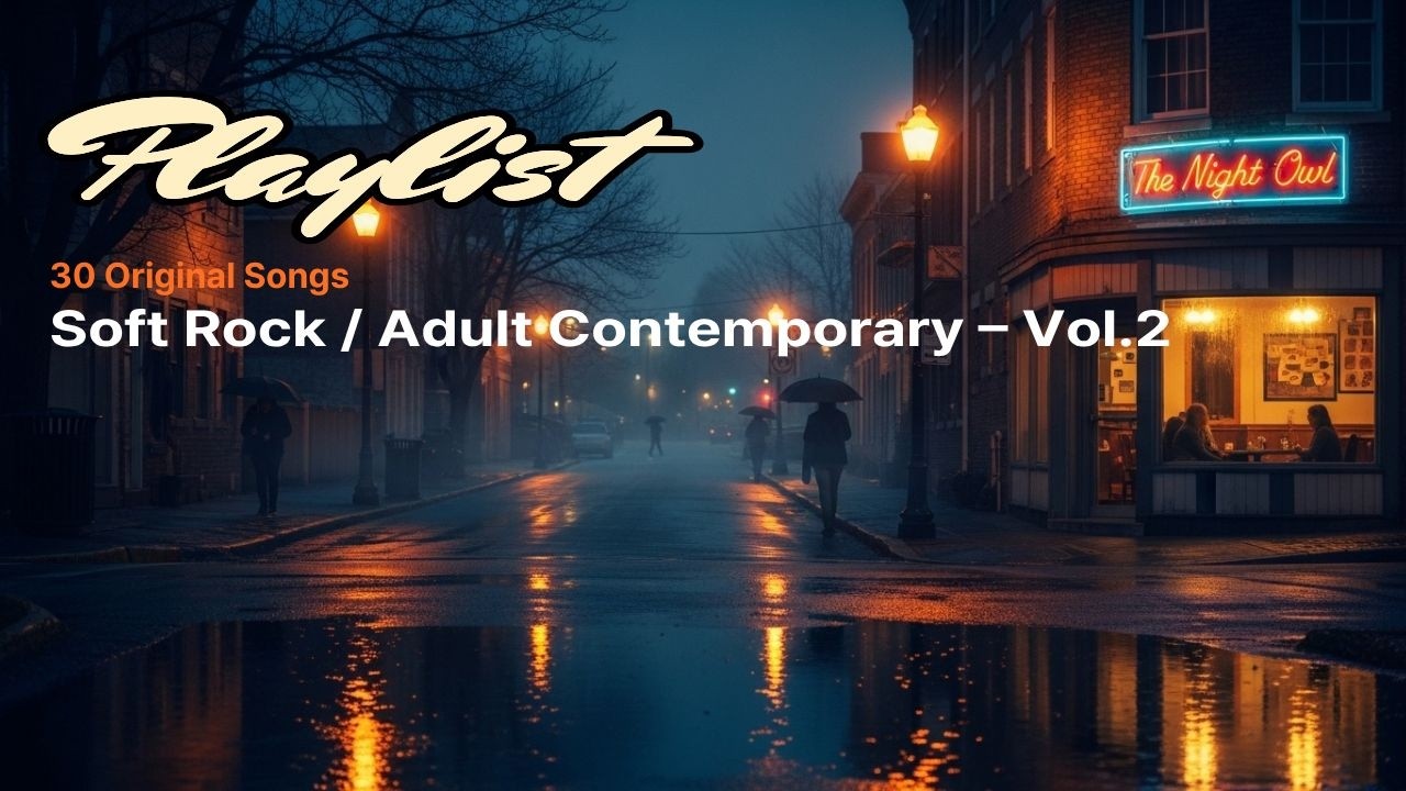 🌙 밤에 듣기 좋은 소프트 록 30곡 | 잔잔한 드라이브 음악 (오리지널)