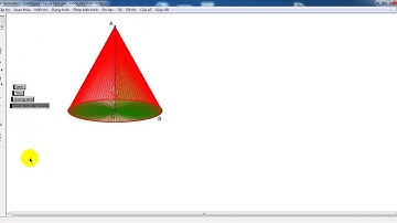Tạo hình nón bằng GSP 5.0