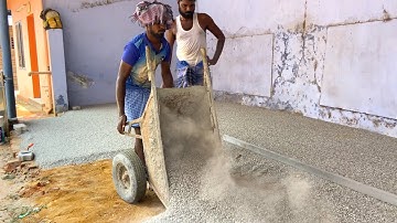 Wow Impressively Stunning Work in I Design Paver block installation On parking area