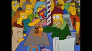 Last Minute Christmas Shopping - The Simpsons