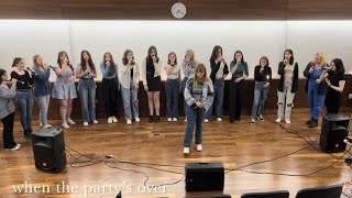 Sounds Like Treble | when the party’s over - Billie Eilish | a cappella