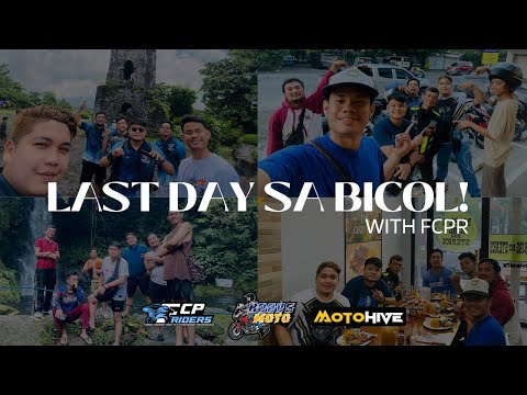 5 DAYS 4 NIGHTS BICOL RIDE WITH FCP RIDERS! | Day #5