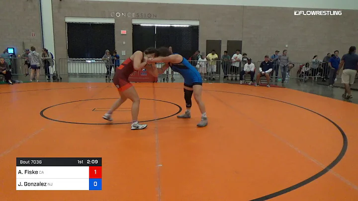 72 Kg Round Of 16 Alyvia Fiske Team California Vs Jewell Gonzalez Team New Jersey