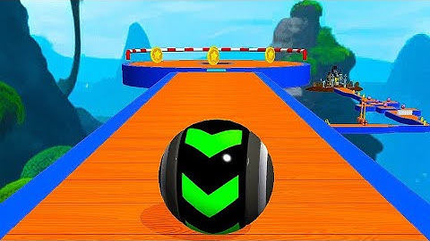 Sky Rolling Ball 3D Gameplay Speedrun iOS Android Level 987