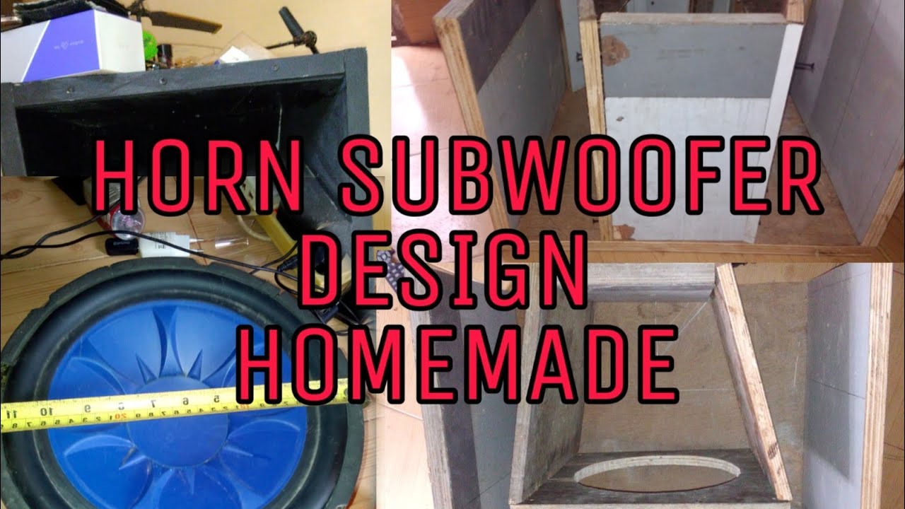 "12"inch horn subwoofer box design/"12"ഇഞ്ച് സബ് വുഫർ ബോക്സ്‌ ഡിസൈ