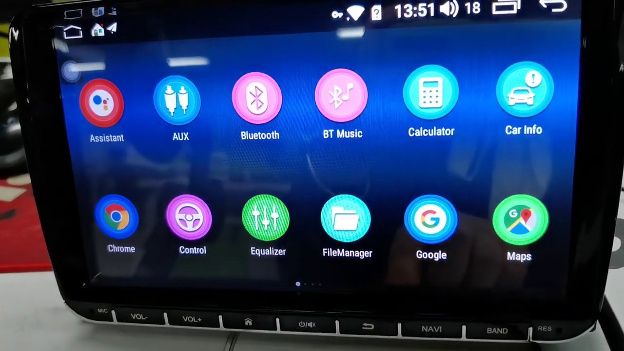 how to turn off the round touch assistant on the screen of the joying head unit?